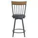 Tyler Brown 60" Rectangular Bar Table and Counter Height Stool Set of 3