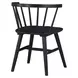 Willow Black Dining Side Chair Set of 2