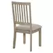 Yorktown Sand 60" Rectangular Dining Table with 6 Side Chairs