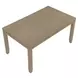 Yorktown Sand 60" Rectangular Dining Table with 6 Side Chairs