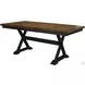 Stormy Ridge Chickory Black Extendable Rectangular Dining Room Set