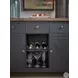 Stormy Ridge Chickory Black Extendable Oval Dining Room Set