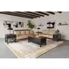 Stormy Ridge Chicory Black and Brown Rectangular Sofa Table