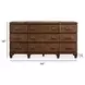 Canehurst Spiced Rum 9 Drawer Dresser