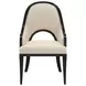 Atrium Beige Upholstered Hostess Chair Set of 2