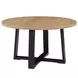 Magnolia Black Round Dining Room Set