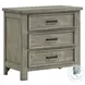 Damen Drift Grey Storage Platform Bedroom Set