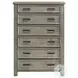 Damen Drift Grey 6 Drawer Chest