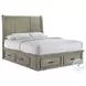 Damen Drift Grey Queen Storage Platform Bed