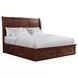 Damen Rich Cherry King Storage Panel Bed