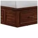 Damen Rich Cherry King Storage Panel Bed
