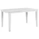 Summer Winds II White and Gray Rectangular Extendable Counter Height Dining Room Set