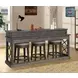 Sundance Smokey Gray Swivel Stool