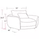 Utopia Mega Ivory Chair And A Half