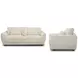 Utopia Mega Ivory 89" Sofa