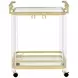 Aerin Gold Server Cart
