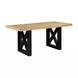 Magnolia Brown 96" Extendable Rectangular Counter Height Table
