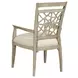 Clearview Oyster Performance Fabric Upholstered Essex Arm Chair Set of 2