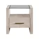 Garland Blonde Square End Table
