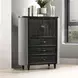 Skyline Onyx 3 Drawer Door Chest