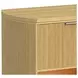 Sutton Natural 1 Drawer Nightstand with LED