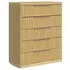 Sutton Natural 5 Drawer Chest