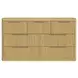 Sutton Brown and Gray Upholstered Bedroom Set