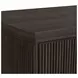Sutton Dark Brown 1 Drawer Nightstand with LED
