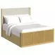Sutton Brown and Gray Upholstered Bedroom Set