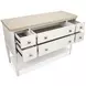 Whisperbay Sea Pearl and Driftwood Extendable Rectangular Dining Room Set