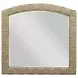 Litchfield Sunwashed and Brown 8 Drawer Weymouth Dresser with Arched Mirror