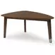 Lyncott Brown Triangular Occasional Table Set