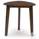 Lyncott Brown Triangular Occasional Table Set