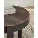 Horizon Hills Warm Rustic and Black 3 Piece Round Occasional Table Set