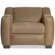 Flynn Tan Leather Upholstered Power Motion Chair