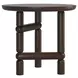 Verge Handcrafted Walnut Occassional Table Set