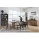 Lindon Coffee Bean Side Chair Set of 2
