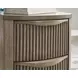 Camdill Light Brown Rectangular Chairside End Table with USB Charging