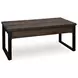 Wickman Falls Dark Brown Rectangular Cocktail Table