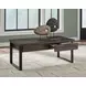 Wickman Falls Dark Brown Occasional Table Set