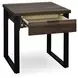 Wickman Falls Dark Brown Occasional Table Set