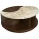 Mcpherson Burnt Umber Round Cocktail Table