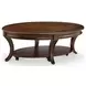 Winslet Cherry Oval Cocktail Table