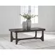 Korestone Dark Brown Rectangular Occassional Table Set