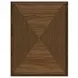Eave Brown Rectangular End Table with 1 Drawer