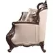 Constantine Beige Living Room Set with Nailhead Trim