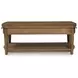 Burkbyer Brown Rectangular Occasional Table Set