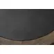 Dontayne Warm Brown and Dark Gray Round Cocktail Table