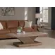 Lansbury Antique Wheat Square Cocktail Table