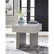 Jorlaina Light Grayish Brown Square Coffee Table